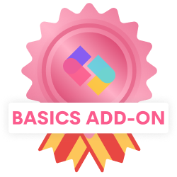 Successfully completed SheCodes Basics Add-on
